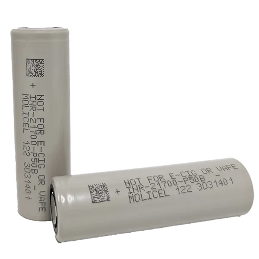 10 Pack Molicel P50B 5000mAh INR21700 - P50B 21700 Lithium - ion Cells CP50B - 10 - Cap Rouge