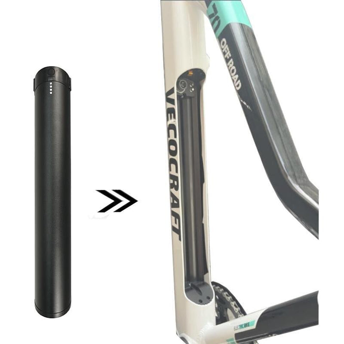 36V 10.5Ah 378Wh Mini Eel In-Frame Samsung eBike Battery CPEM36-10.5