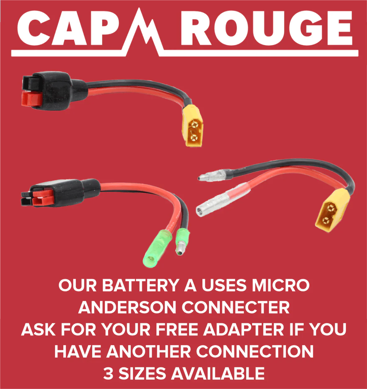 36V 11.6Ah / 418Wh Rear Rack Samsung eBike Battery With Rack CPPSE36-11.6-WR - Cap Rouge