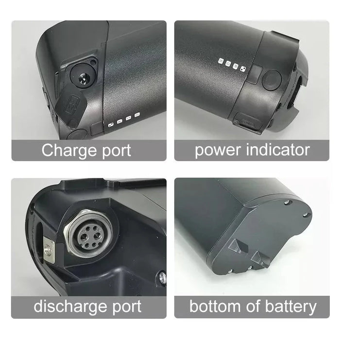 36V 14Ah 504Wh Eel Pro In-Frame Samsung eBike Battery CPEP36-14