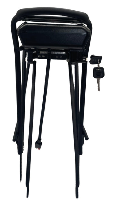 36V 14Ah / 504Wh Rear Rack Samsung eBike Battery With Rack CPSSE36-14-WR - Cap Rouge