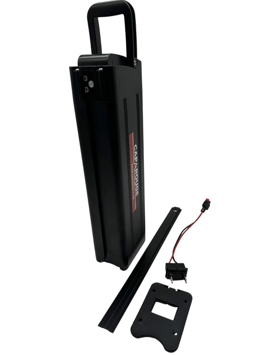 36V 15Ah / 540Wh Silver Fish Samsung eBike Battery CPSIAP36-15 - Cap Rouge