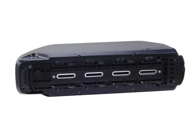 52V 14Ah / 728Wh Downtube Panasonic eBike Battery CPPOLF52 - 14 - Cap Rouge