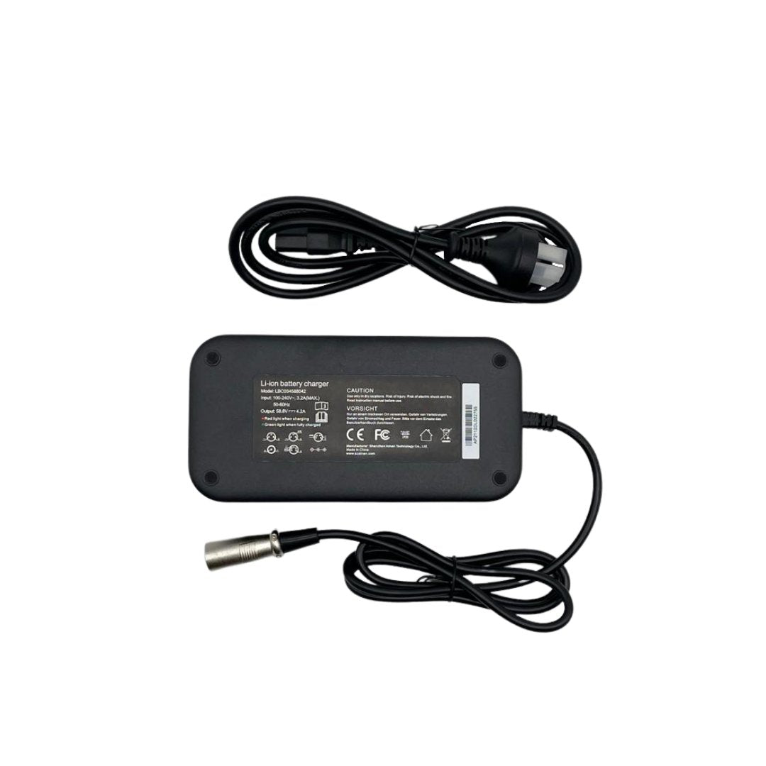 52V 4.2A 3 XLR Fast eBike Battery Smart Charger CP3P52-4.2A - Cap Rouge