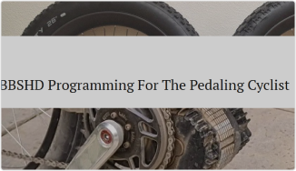 BBSHD mid-drive motor for e-bikes, displaying the motor unit, crank arm, chain, and part of the wheel."