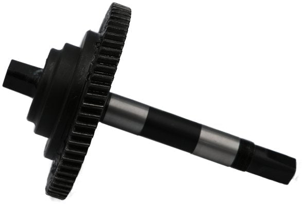 Bafang Standard Crank Axle 68mm with Chainring gear - Cap Rouge