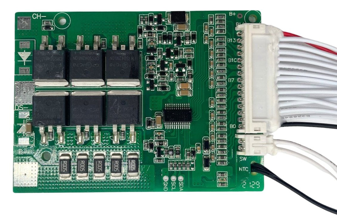 BMS 13S 50A For 48V eBike Batteries