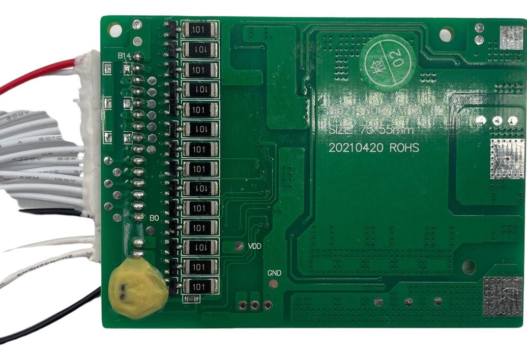 BMS 13S 50A For 48V eBike Batteries