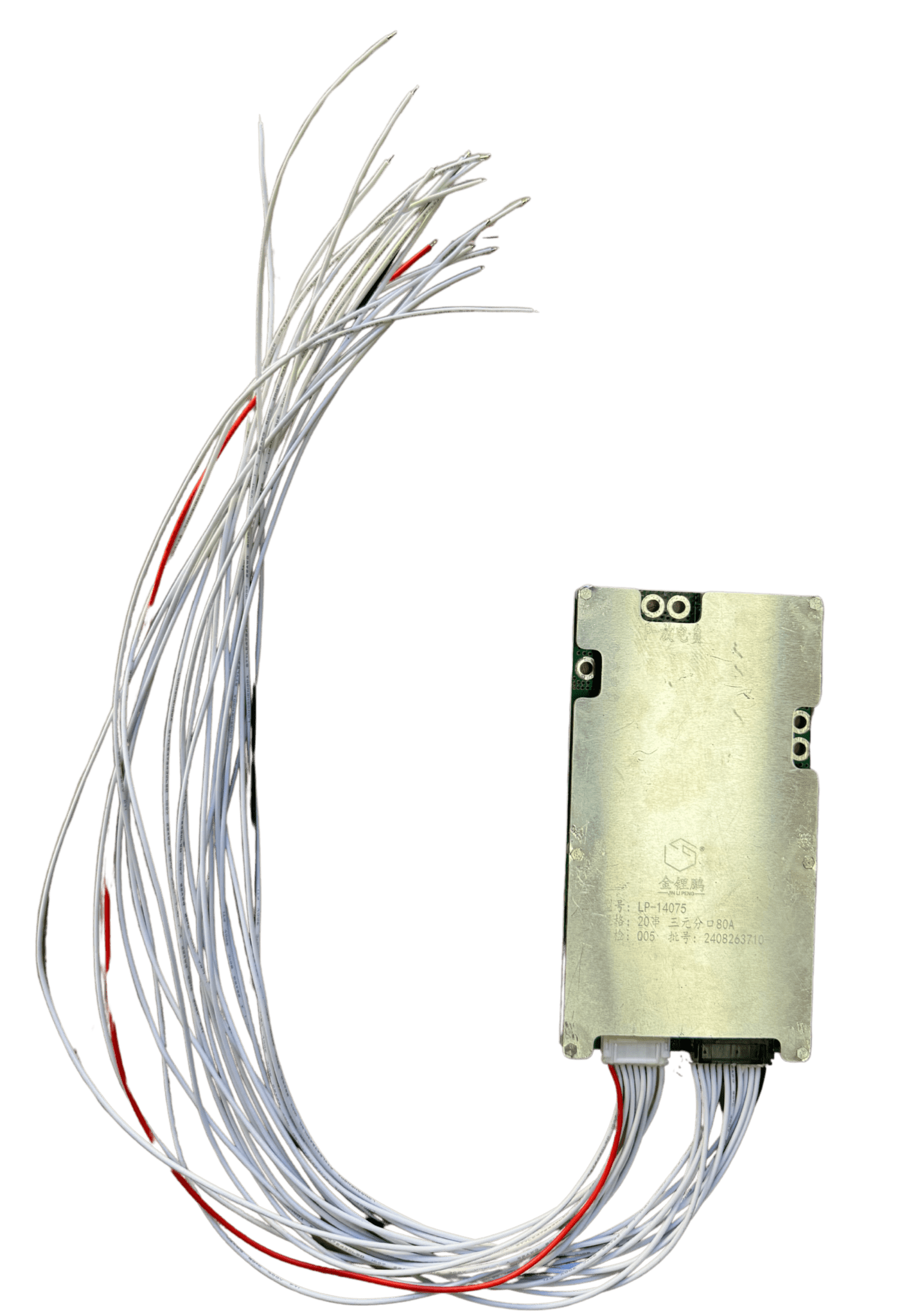 BMS 20S 80A For 72V eBike Batteries - Cap Rouge