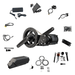 CYC X1 Pro Gen 4 Mid Drive eBike Conversion Kit With 52V 15Ah Battery - Cap Rouge