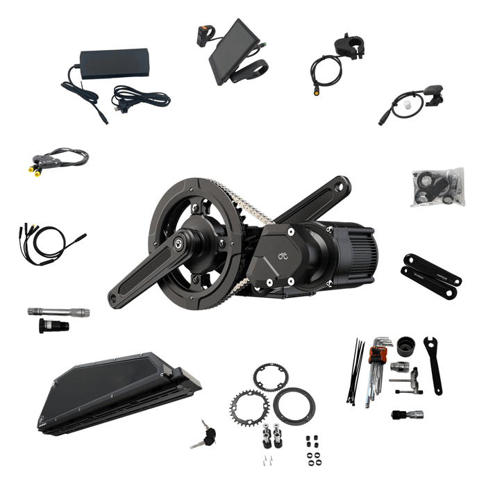 CYC X1 Pro Gen 4 Mid Drive eBike Conversion Kit With 60V 20Ah Battery