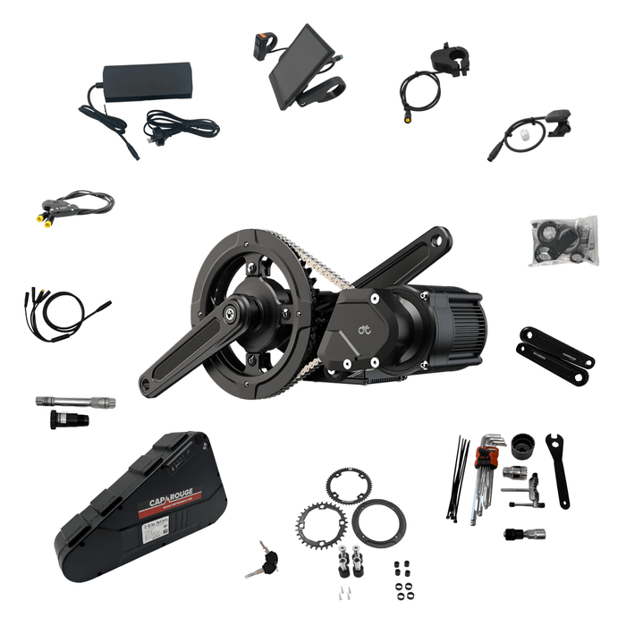 CYC X1 Pro Gen 4 Mid Drive eBike Conversion Kit With 72V 15Ah Battery
