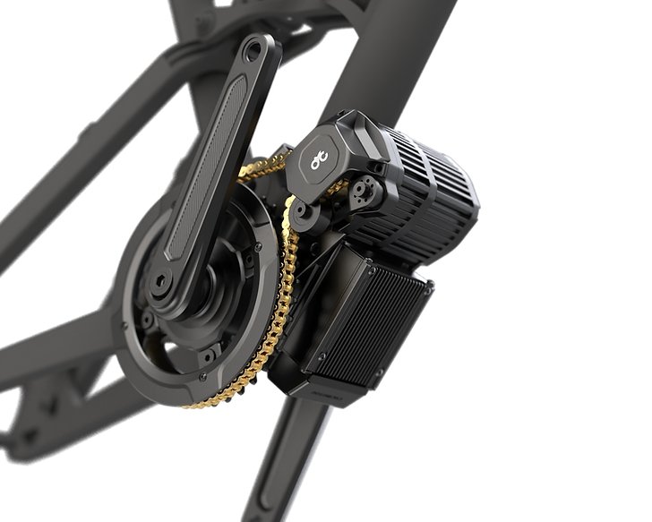 CYC X1 Stealth Pro Mid Drive eBike Conversion Kit With eBike Battery Option - Cap Rouge