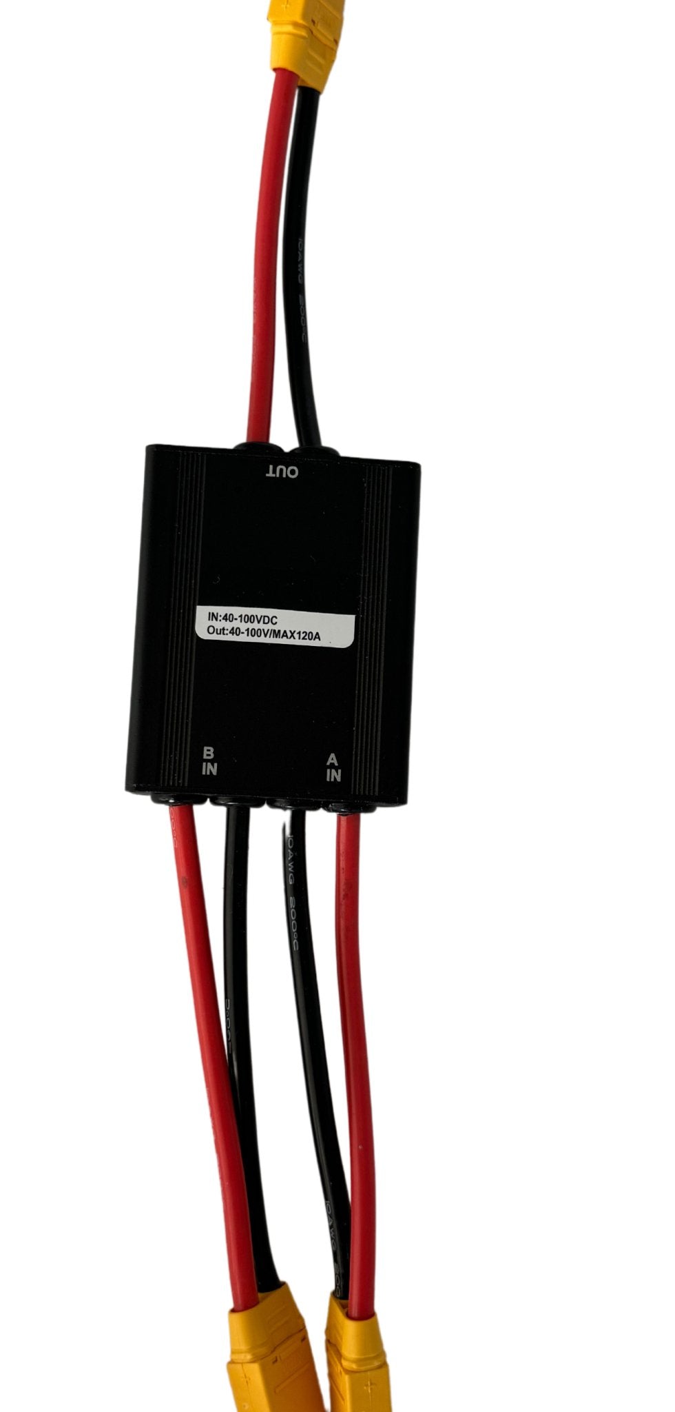 Dual Battery Module 40-100V / 120A - Cap Rouge