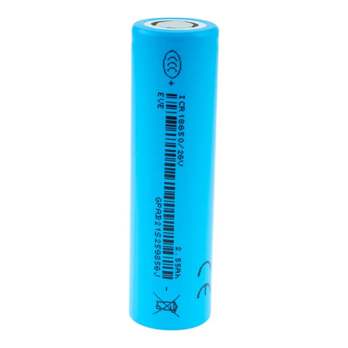 EVE 26V 18650 2550mAh 7.5A Battery
