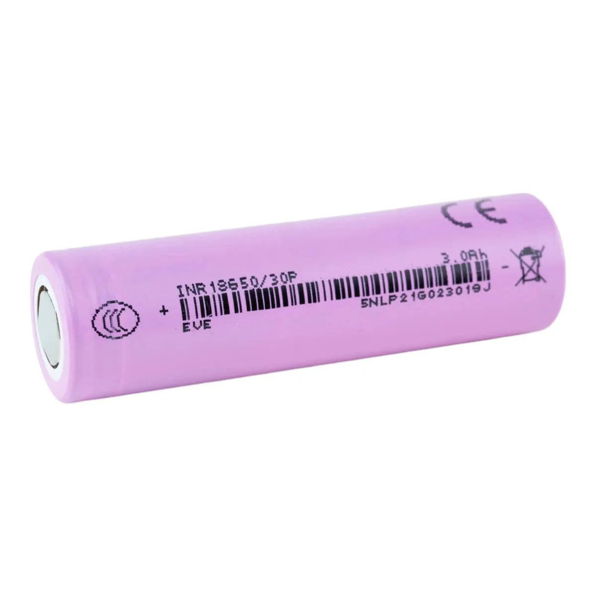 EVE 30P 18650 3000mAh 30A Battery - Cap Rouge