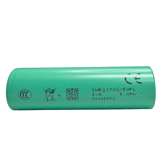 EVE 50PL 21700 5000mAh 50A Battery - Cap Rouge