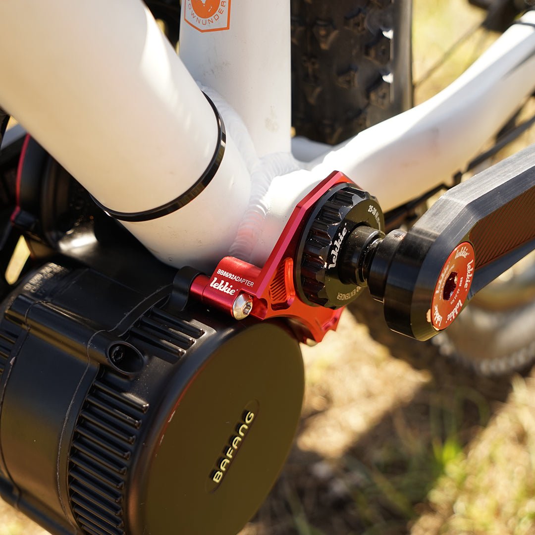 Lekkie BB86/92 Bafang Adapter - Cap Rouge