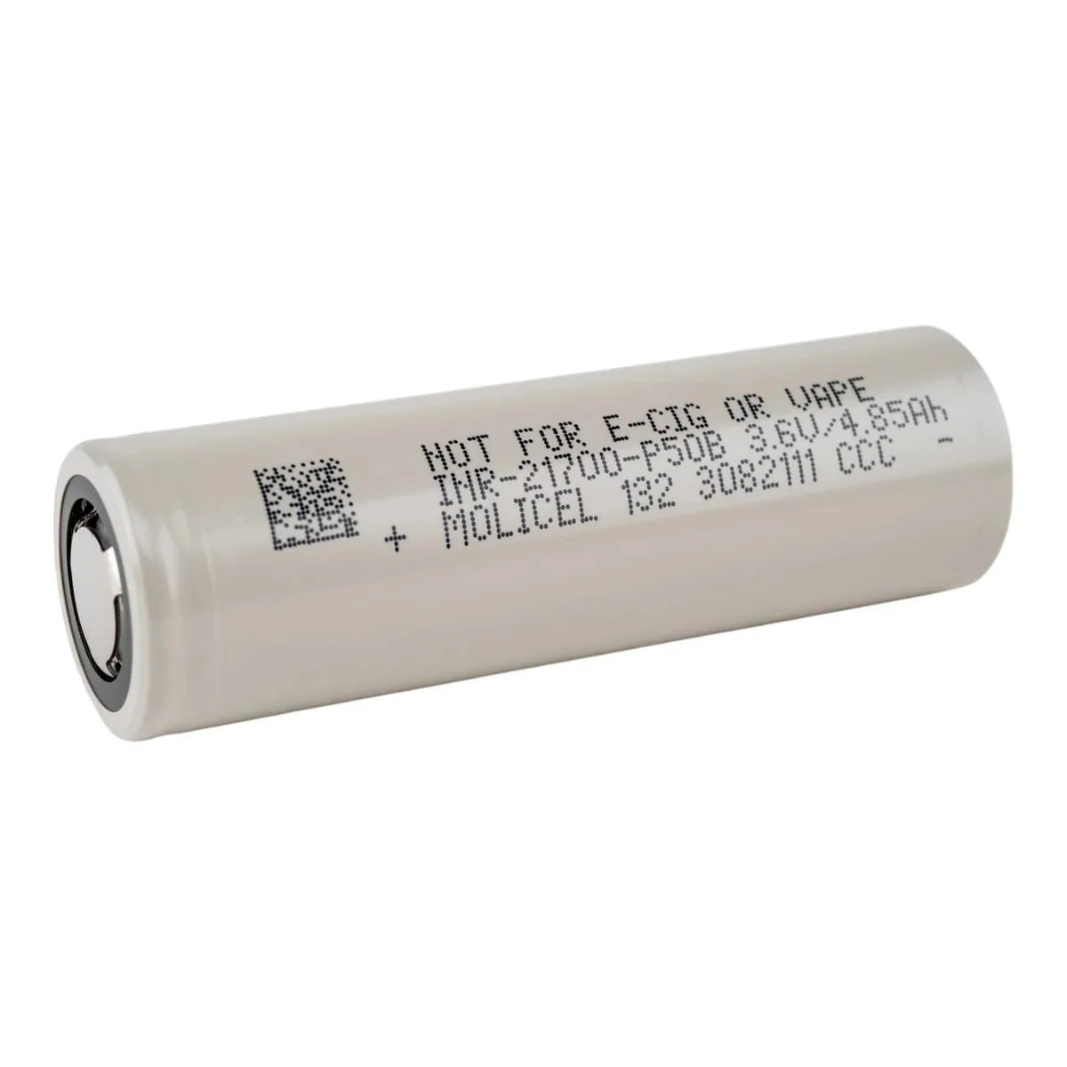 Molicel 21700 P50B 5000mAh 60A Battery - Cap Rouge