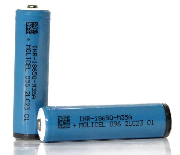 Molicel M35A 18650 3500mAh 10A - Protected Button Top Battery