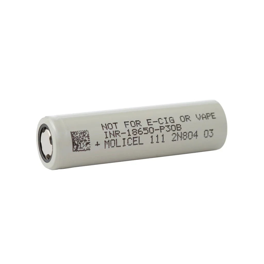 Molicel P30B 18650 3000mAh 35A Battery Lithium - ion Cells CP30B - 1 - Cap Rouge