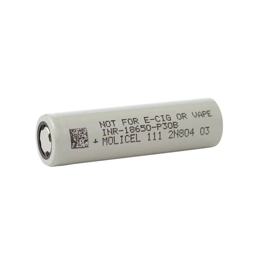 Molicel P30B 18650 3000mAh 35A Battery Lithium - ion Cells CP30B - 1 - Cap Rouge