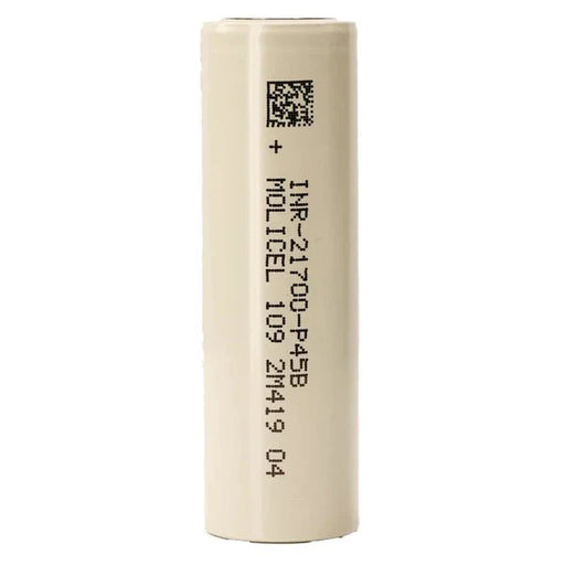 Molicel P45B 4500mAh INR21700 - P45B 21700 Lithium - ion Cells CP45B - 1 - Cap Rouge