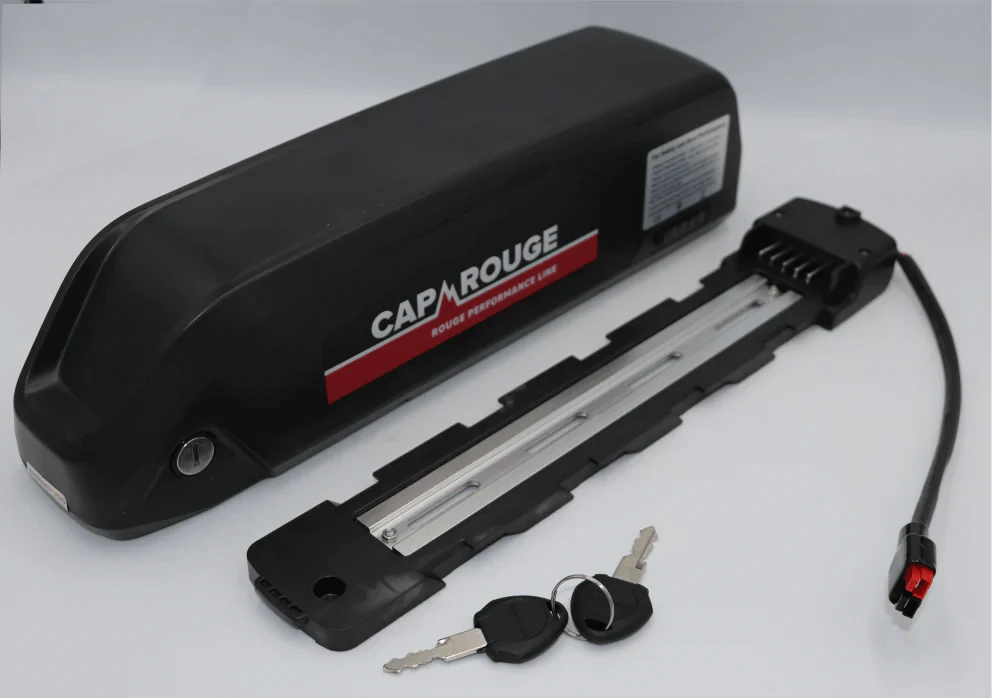 Polly DP-5 Battery Case Bracket and Keys - Cap Rouge