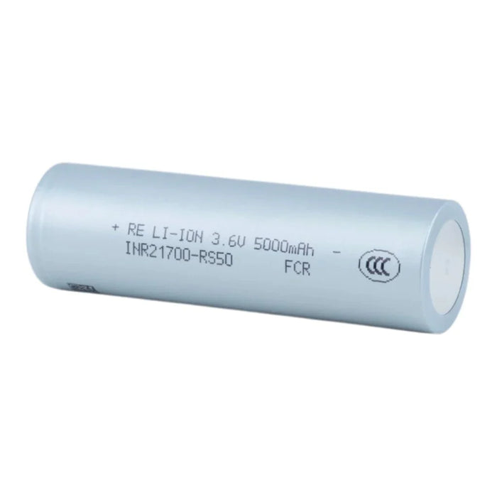 Reliance RS50 21700 5000mAh 70A Tabless Battery - Cap Rouge