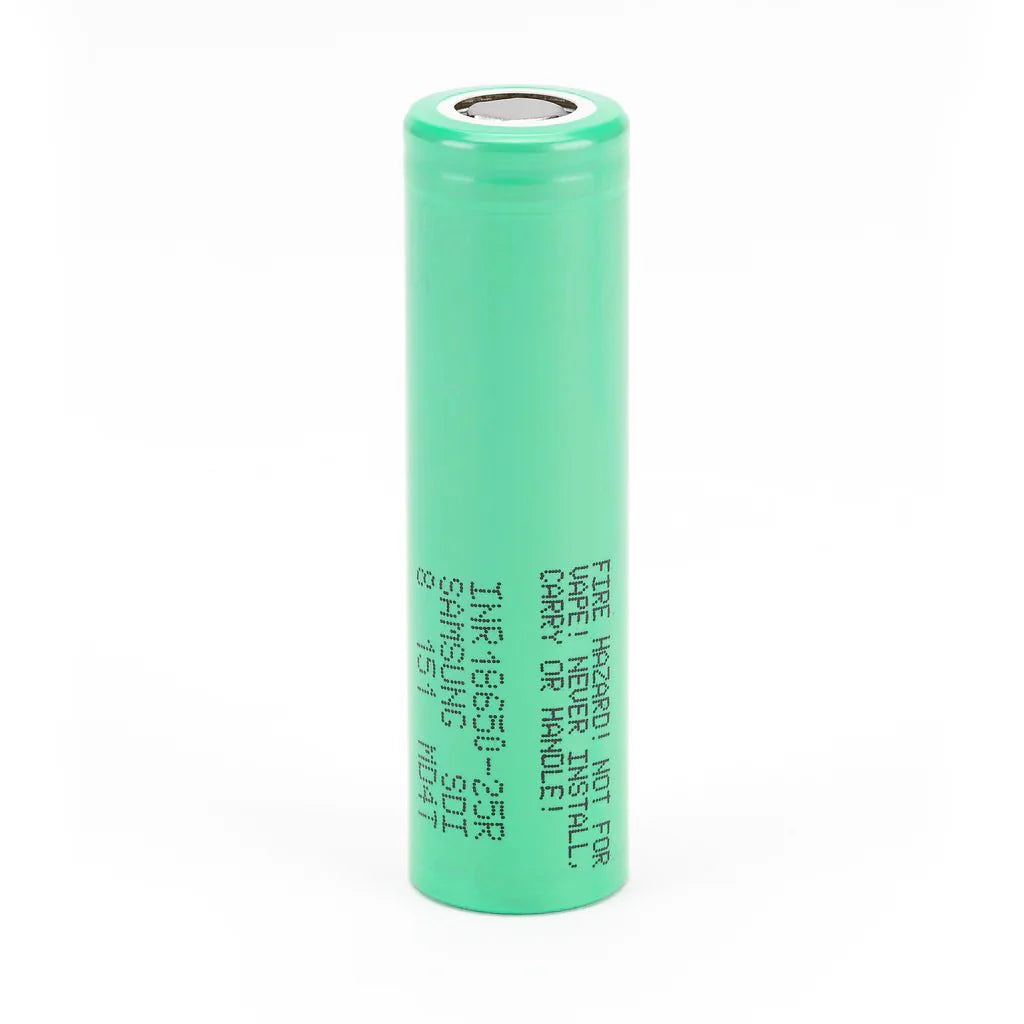 Samsung 25R 2500mAh INR18650 - 25R Lithium - ion Cells CP25R - 1 - Cap Rouge