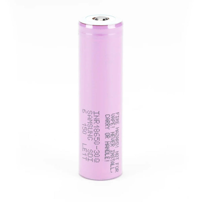 Samsung 30Q 18650 3000mAh 15A - Button Top Battery
