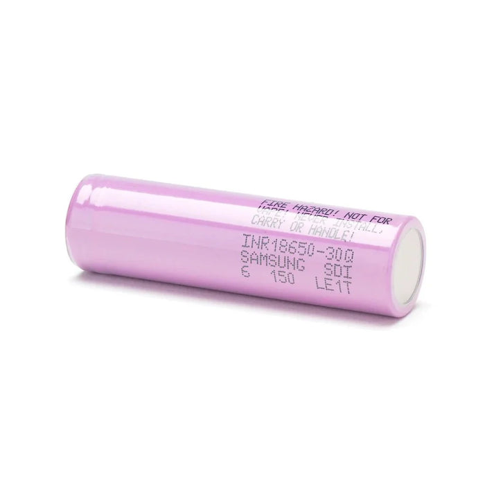 Samsung 30Q 18650 3000mAh 15A - Button Top Battery