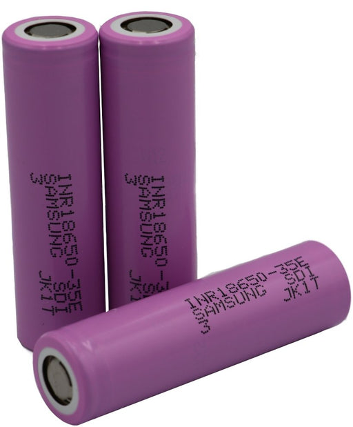 Samsung 35E 3500mAh INR18650-35E Lithium-ion Cell CP35E-1 - Cap Rouge