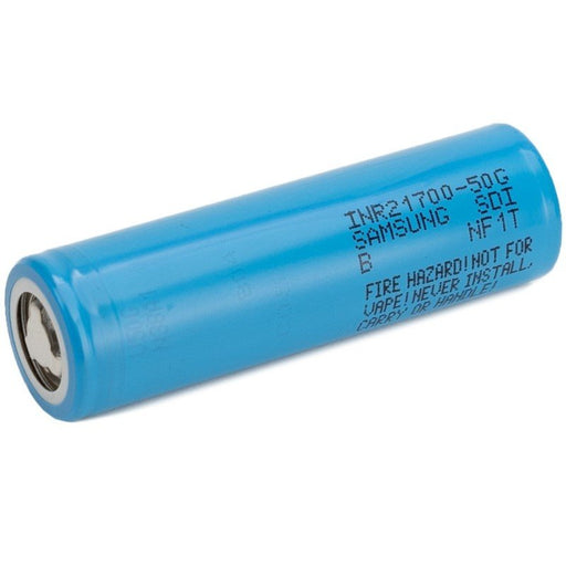 Samsung 50GB INR21700 - 50GB 5000mAh 21700 10A Lithium - ion Cell CP50GB - 1 - Cap Rouge