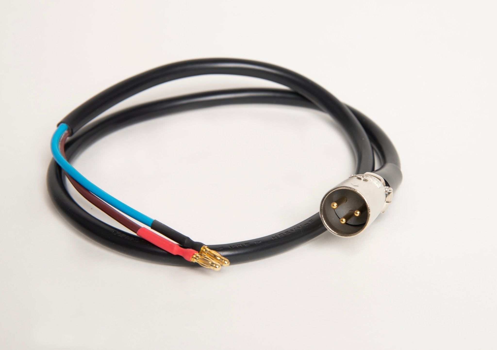 Universal Test Cable Round 3MM Bullet Connector - Cap Rouge