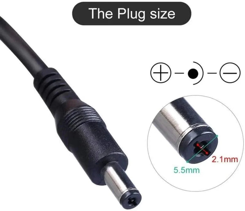 XT60 Female to DC2.1 / 5.5 Male Adapter